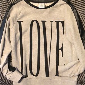Cute love sweatshirt